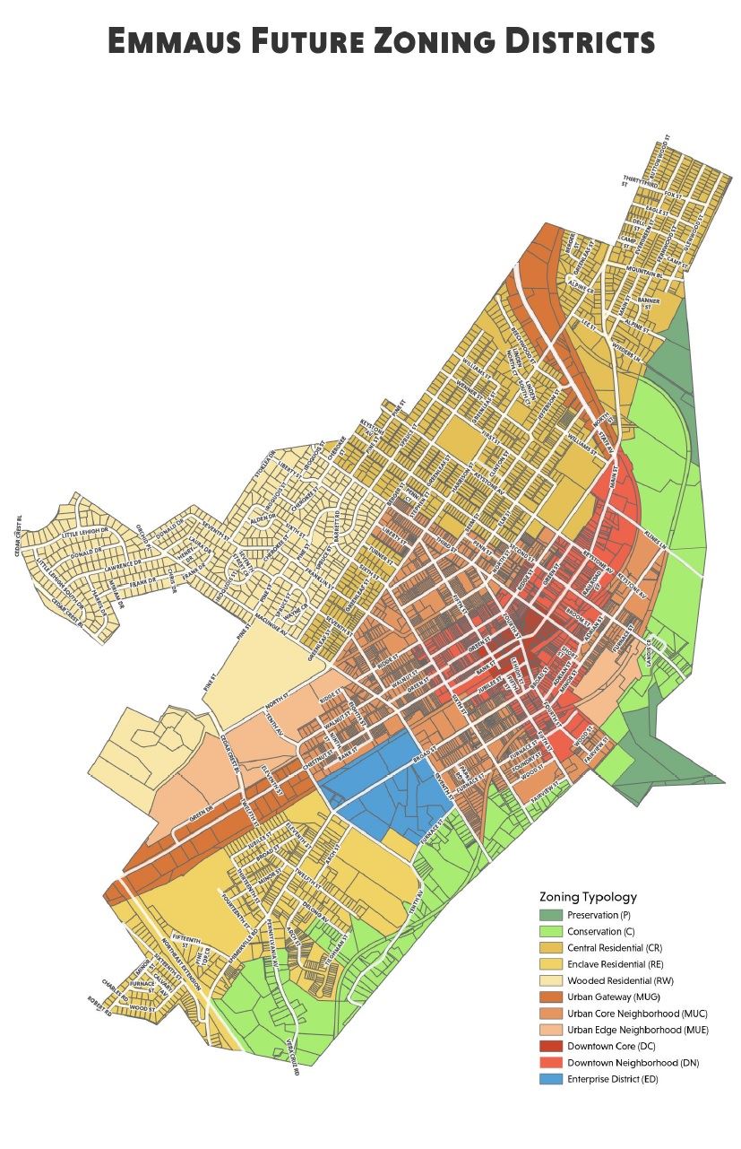 zoning map